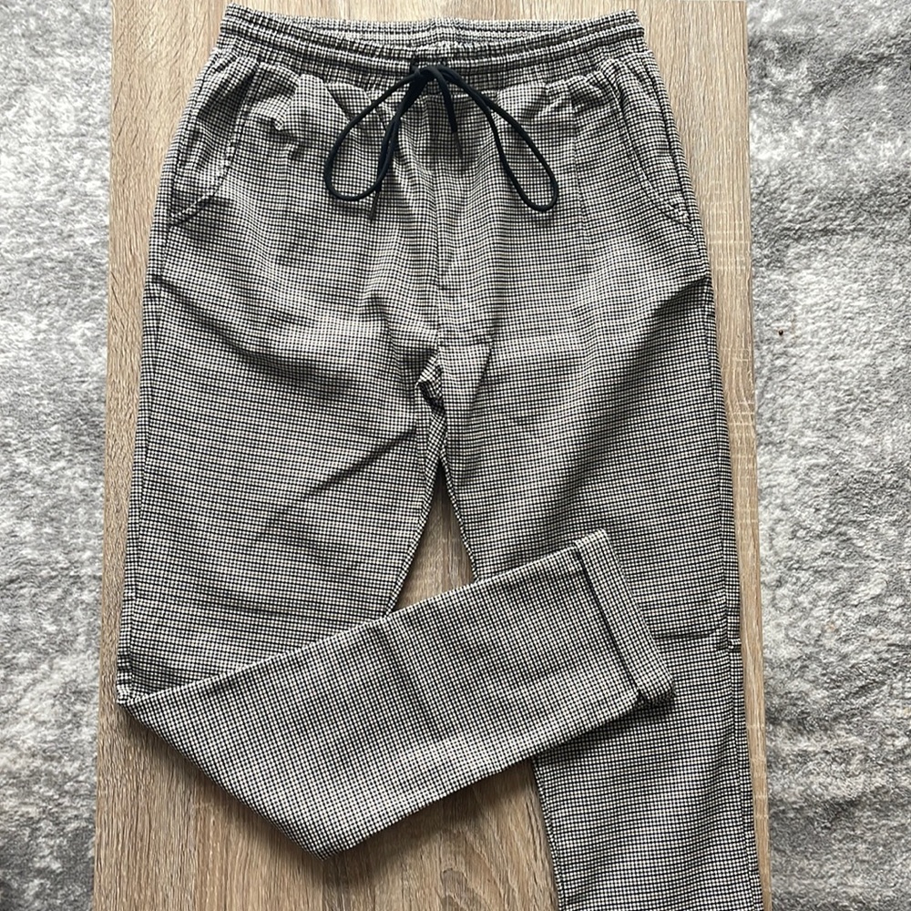 Plaid trousers